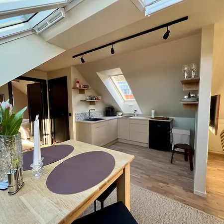 Apartment Urban Rooftop With Panoramic Sea View - Free Parking Tromsø