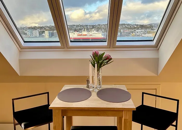 Leilighet Aurora Loft - - Panoramic Views&free Parking Tromsø